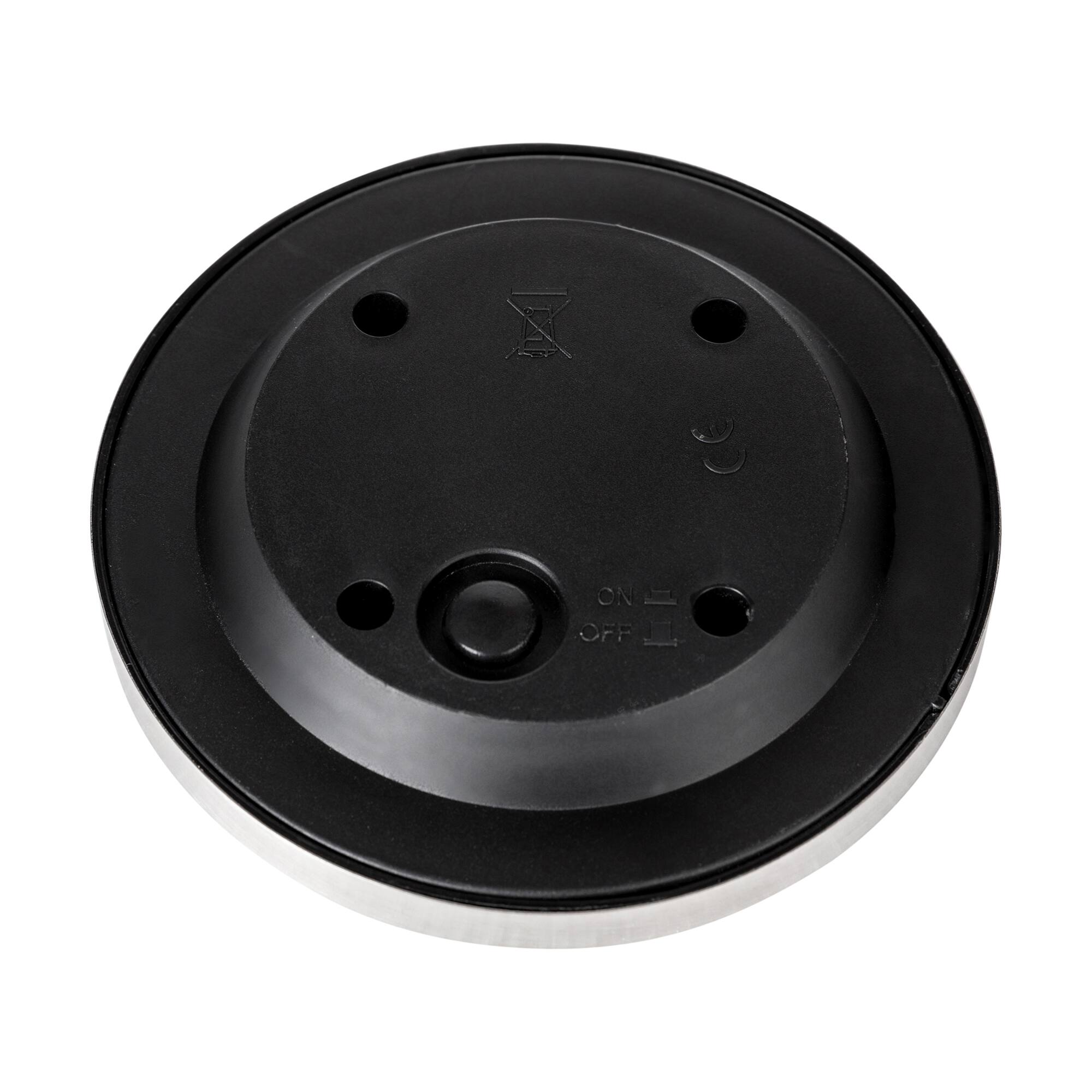 Glitzhome® 5.25" Solar Powered LED Pathway Ground Lights Set